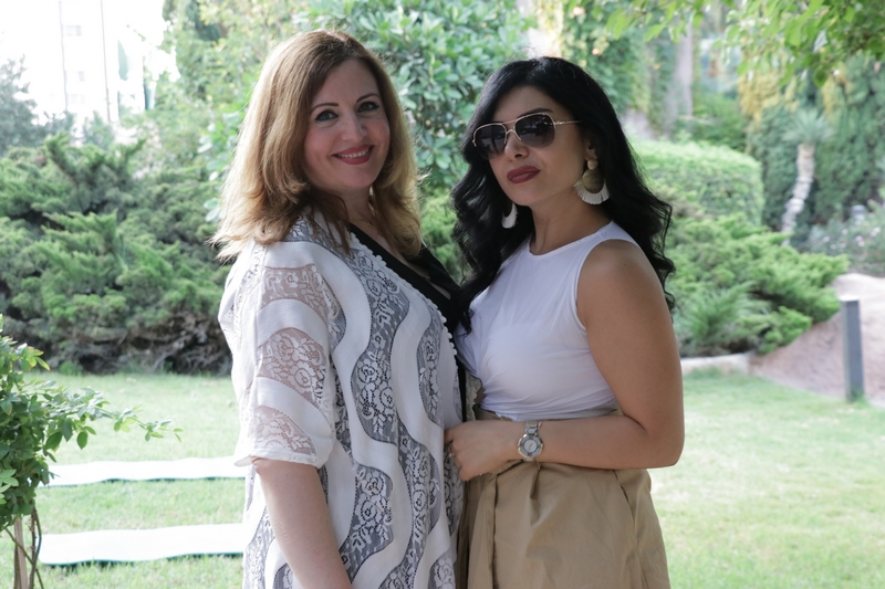 Gathering around the pool at Hilton Beirut Habtoor Grand